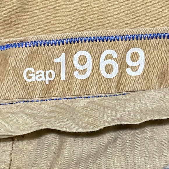 Mens Gap 1969 Slim Khaki Pants Size 30/30 - Picture 7 of 9